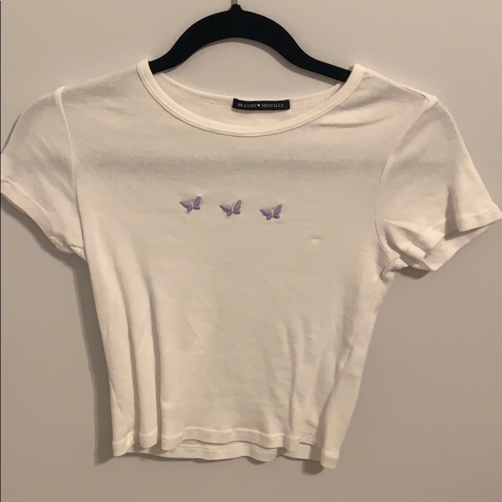 Brandy Melville butterfly top